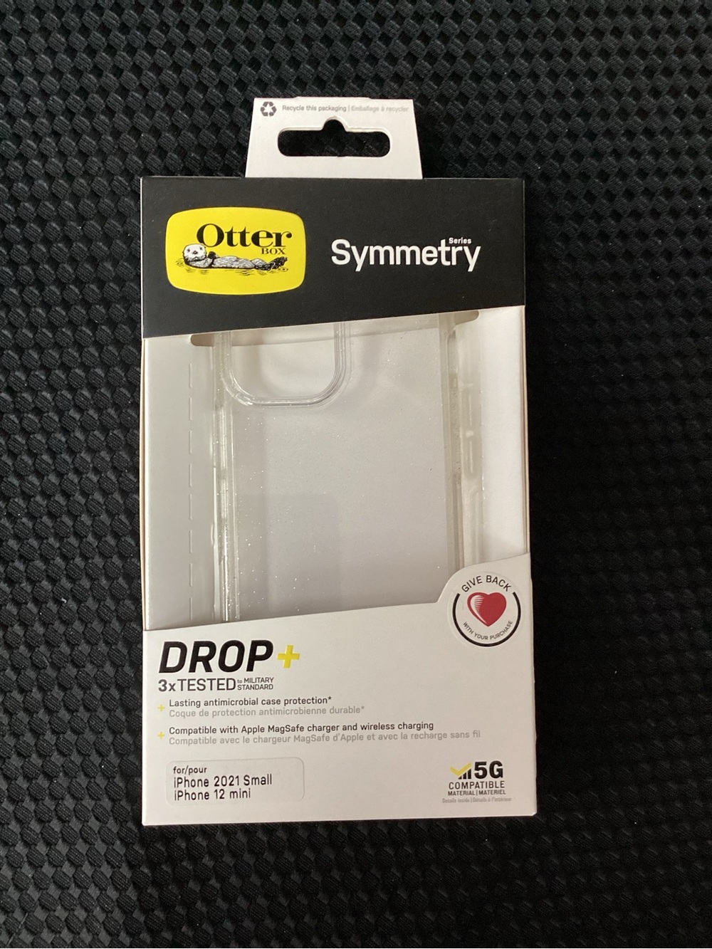 OtterBox Symmetry Series Clear Case for iPhone 12 Mini - Transparent